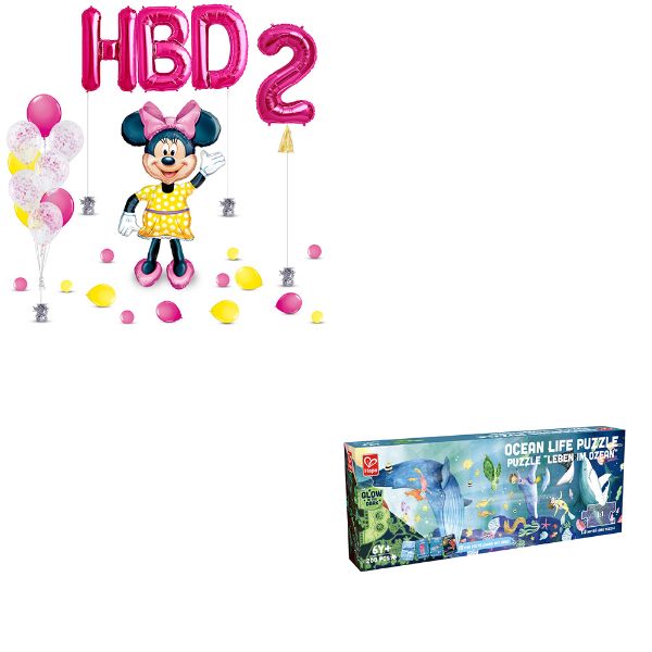 Picture of Minnie Decoration with Gift	