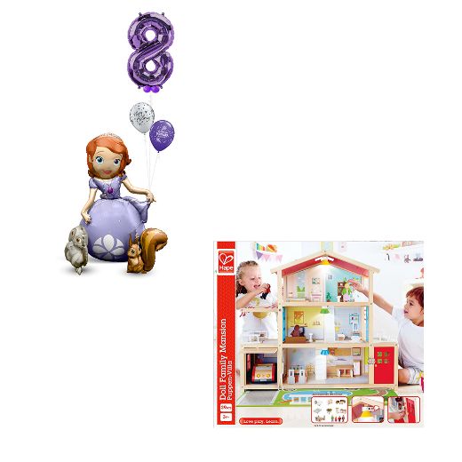 Picture of Sofia Airwalker with Gift	