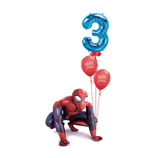Picture of Spider man Awk With Gift
