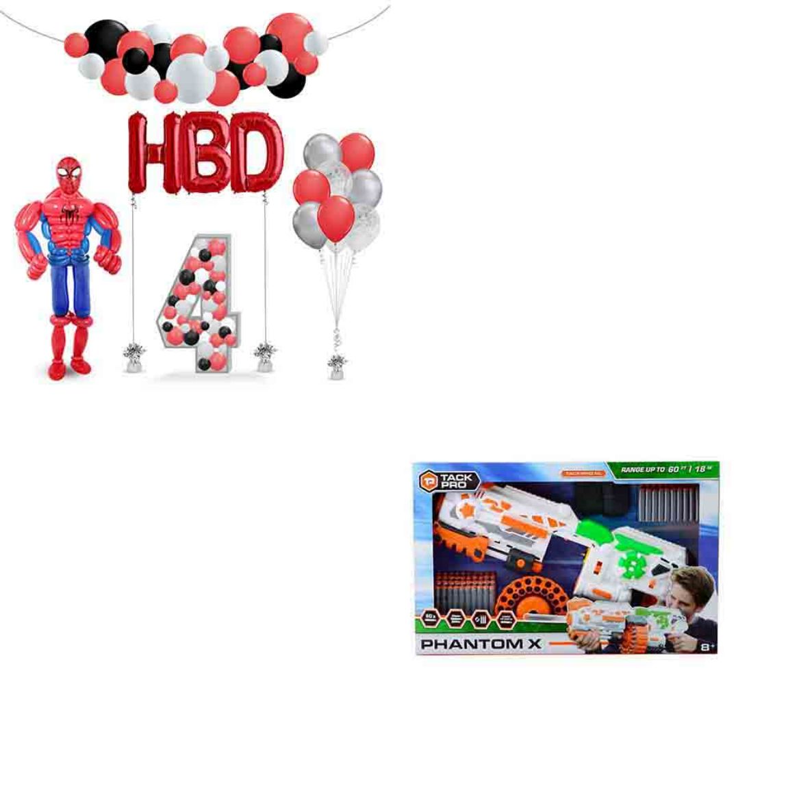 Picture of Spider man Stand with Gift	