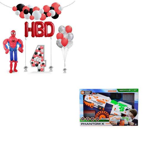 Picture of Spider man Stand with Gift	