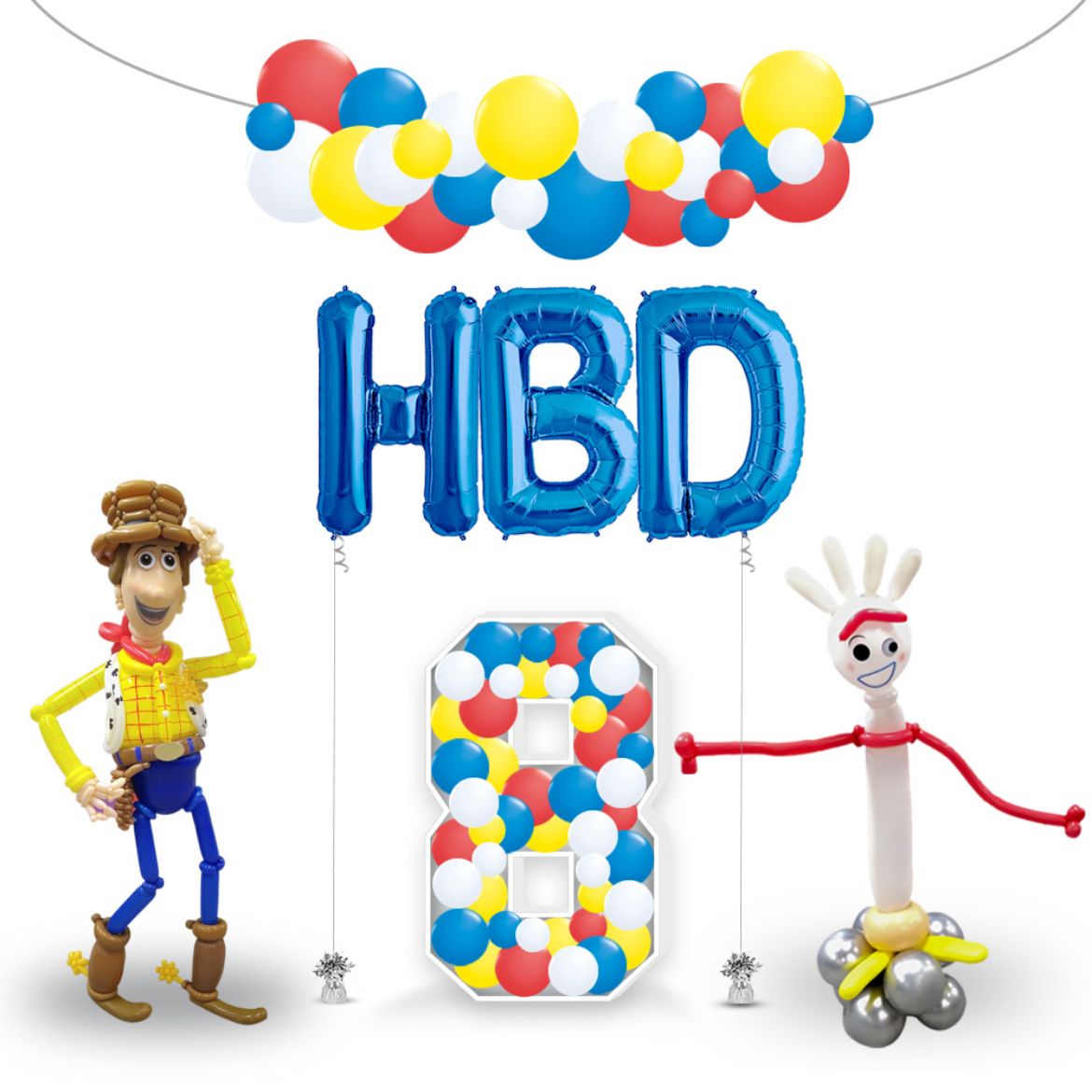 Picture of Toy Story with Gift Decorations	