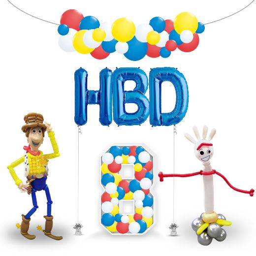 Picture of Toy Story with Gift Decorations	