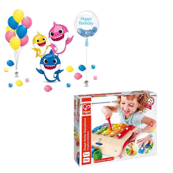 Picture of Baby shark Awk With Gift	