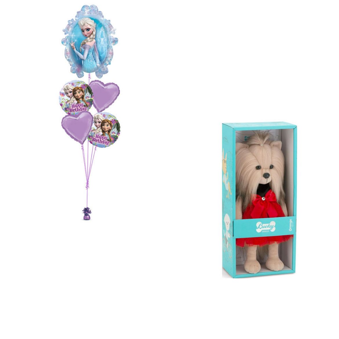 Picture of Frozen bouquet with Gift	