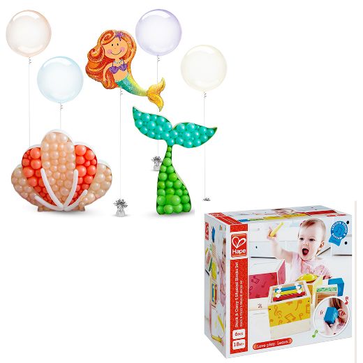 Picture of under the sea Balloon with Gift	