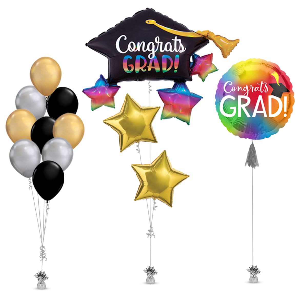 Picture of Congrats Hat Star Decoration Balloon