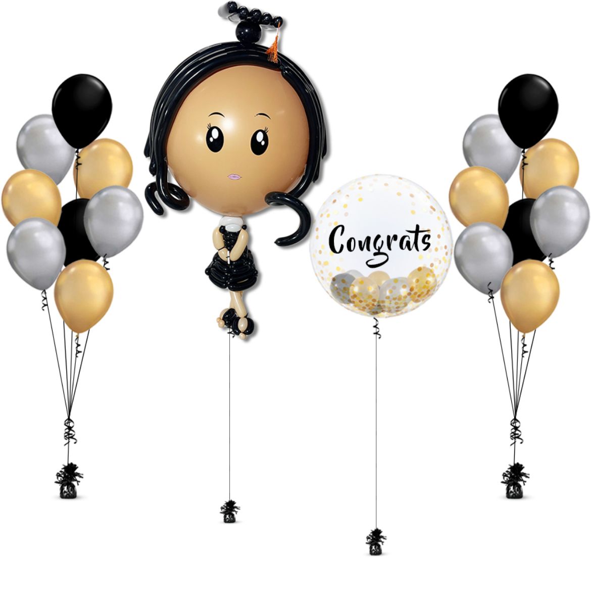 Picture of Graduation Helium Sculpture	