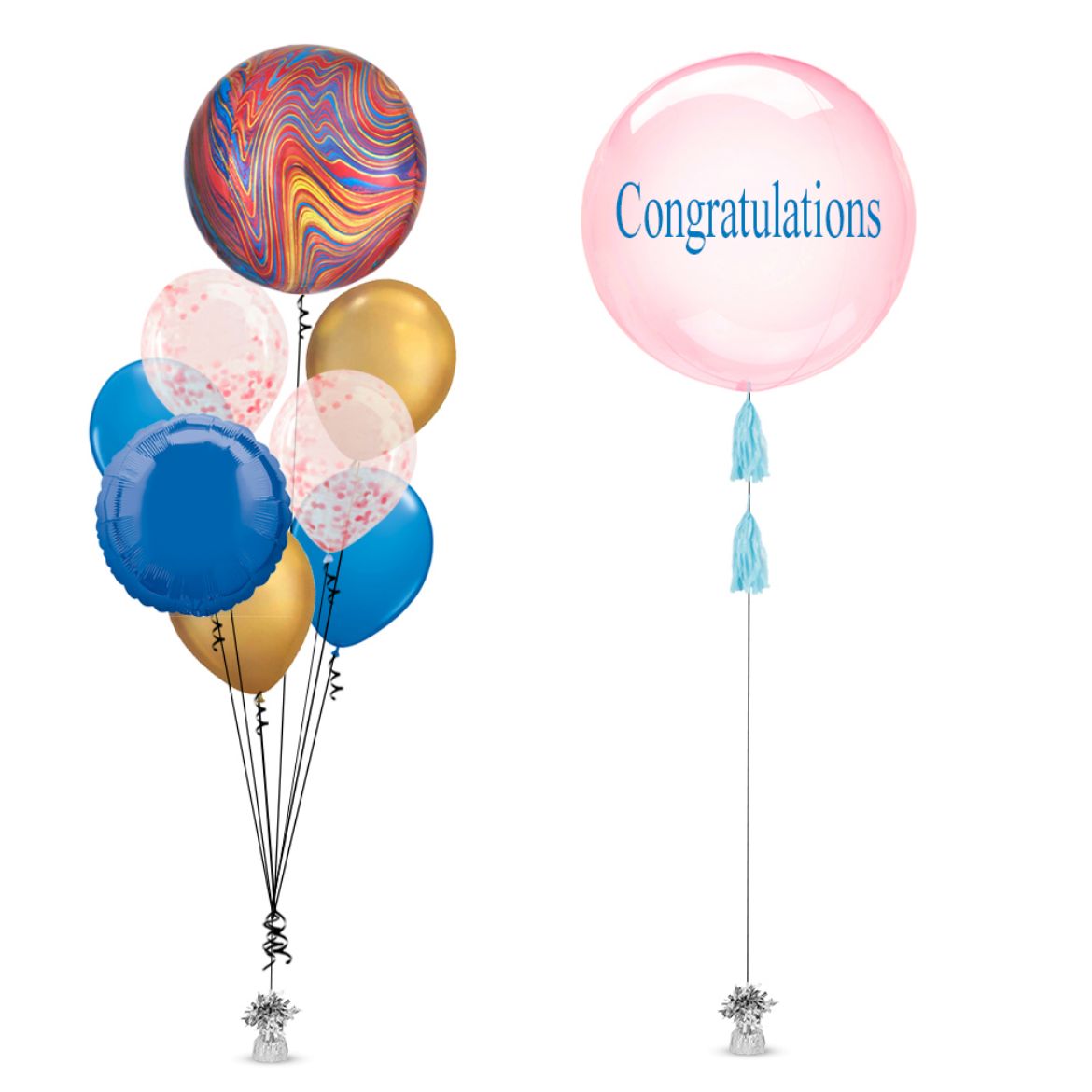 Picture of Grad Shape Balloon Bunch 2	