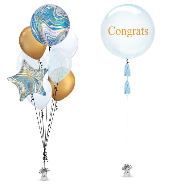 Picture of Grad Shape Balloon Bunch 3