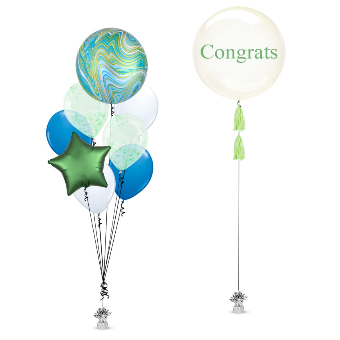 Picture of Grad Shape Balloon Bunch 4	