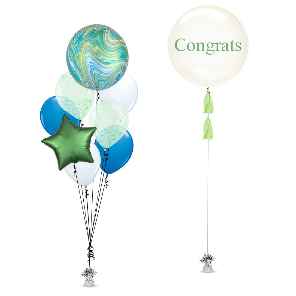 Picture of Grad Shape Balloon Bunch 4	