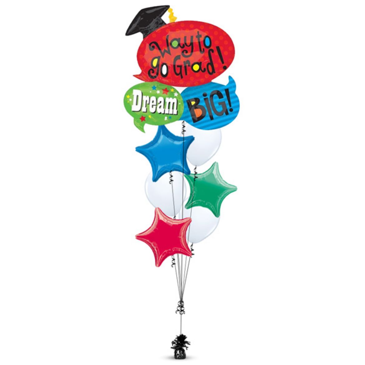 Picture of Graduation Bubble Balloons	