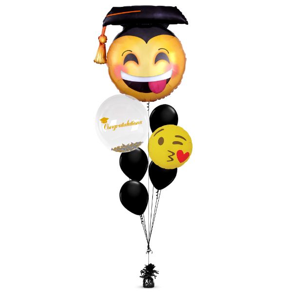 Picture of Graduation Foil Balloon Emoji	