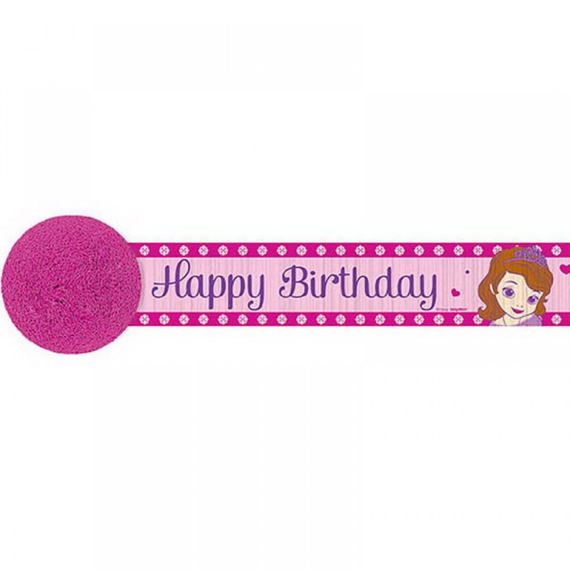 Picture of Sofia The First Crepe Streamer	