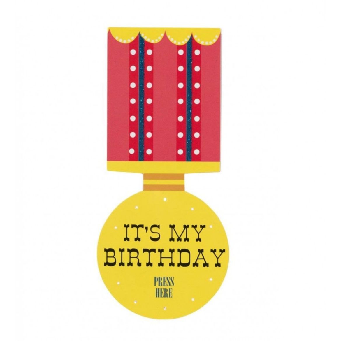 Picture of Magic Medal Birthday Badge	