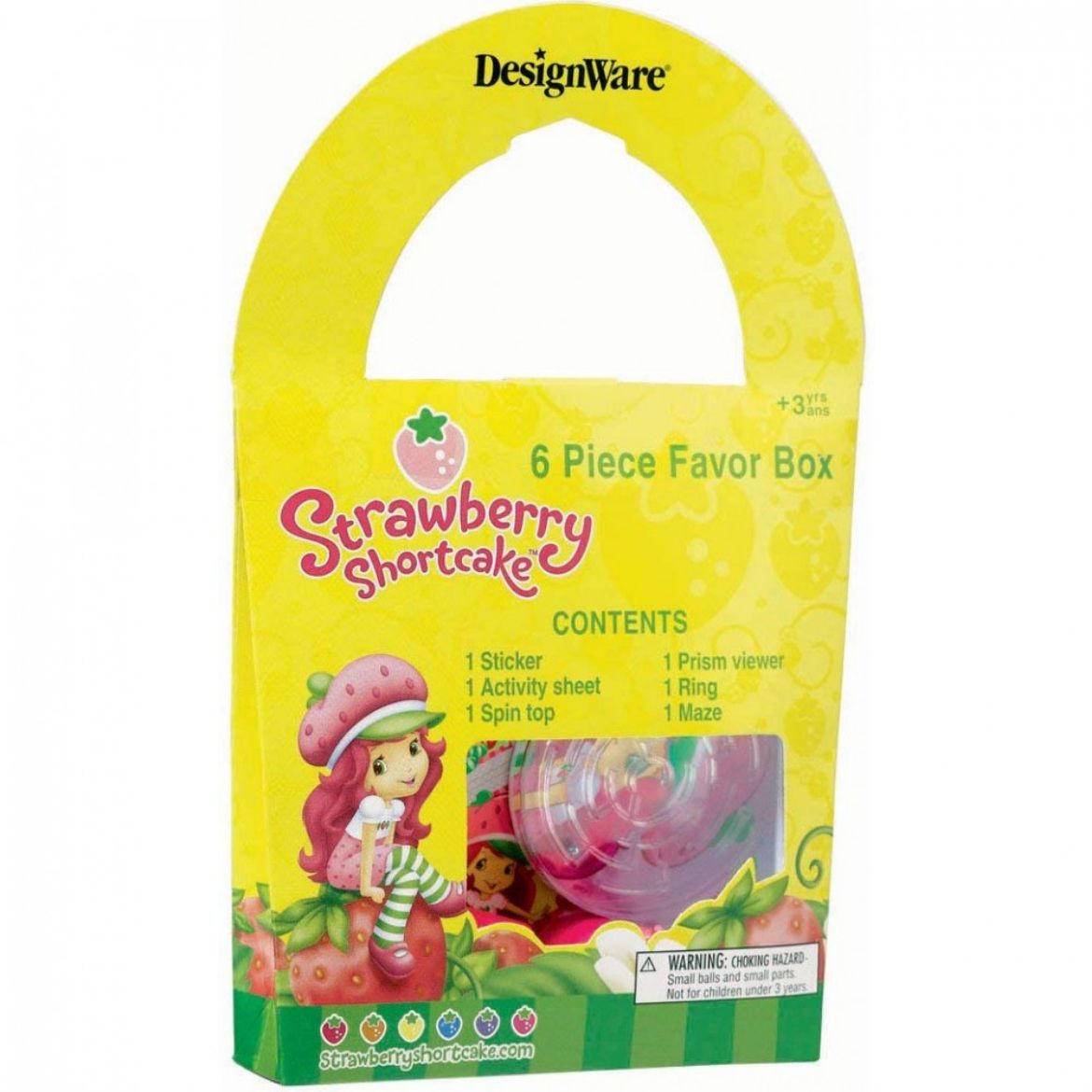 Picture of Strawberry Shortcake Favor Box	