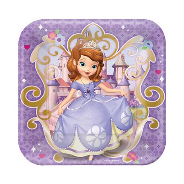 Picture of Sofia The First 9" Party Plates	