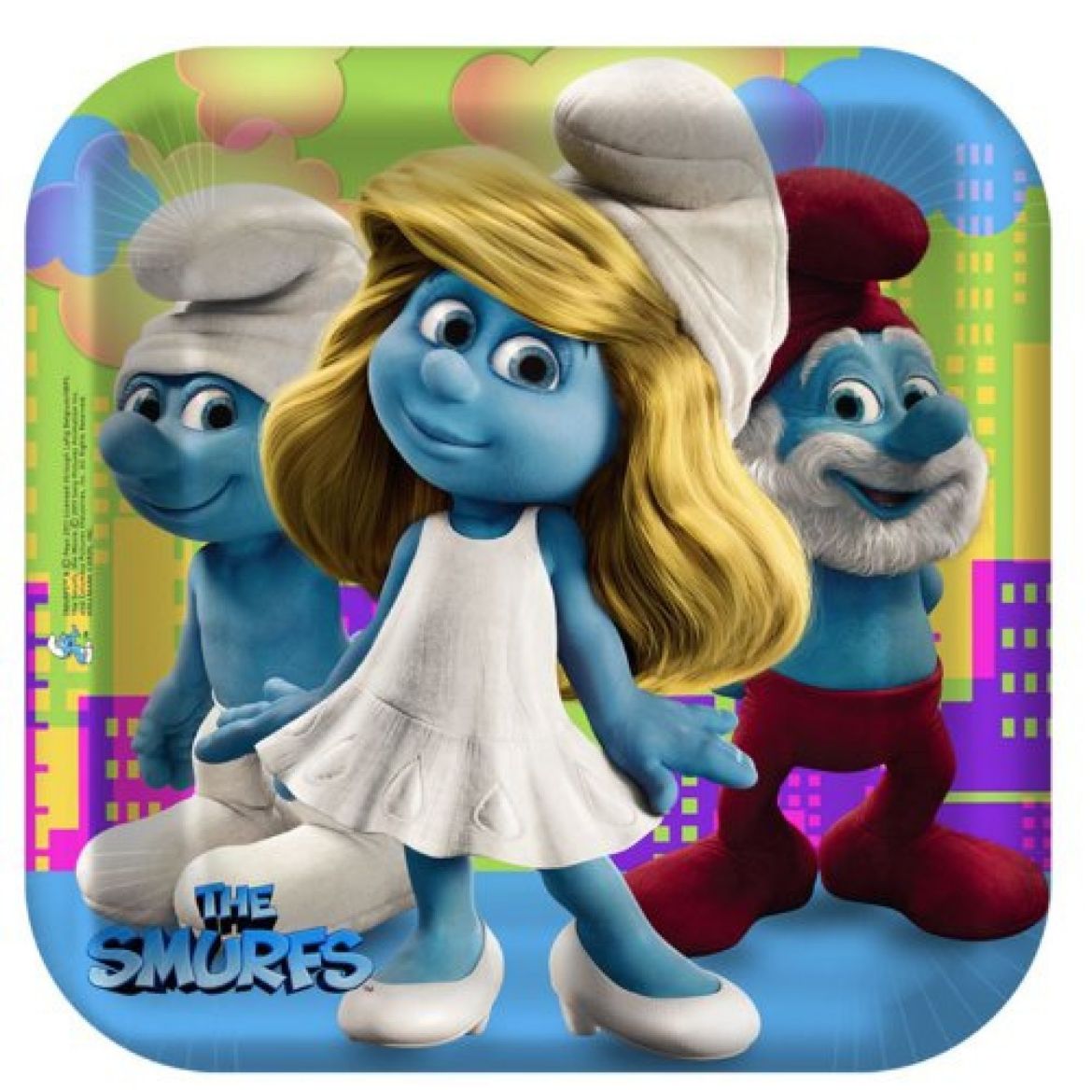 Picture of Smurfs Dinner Plates	