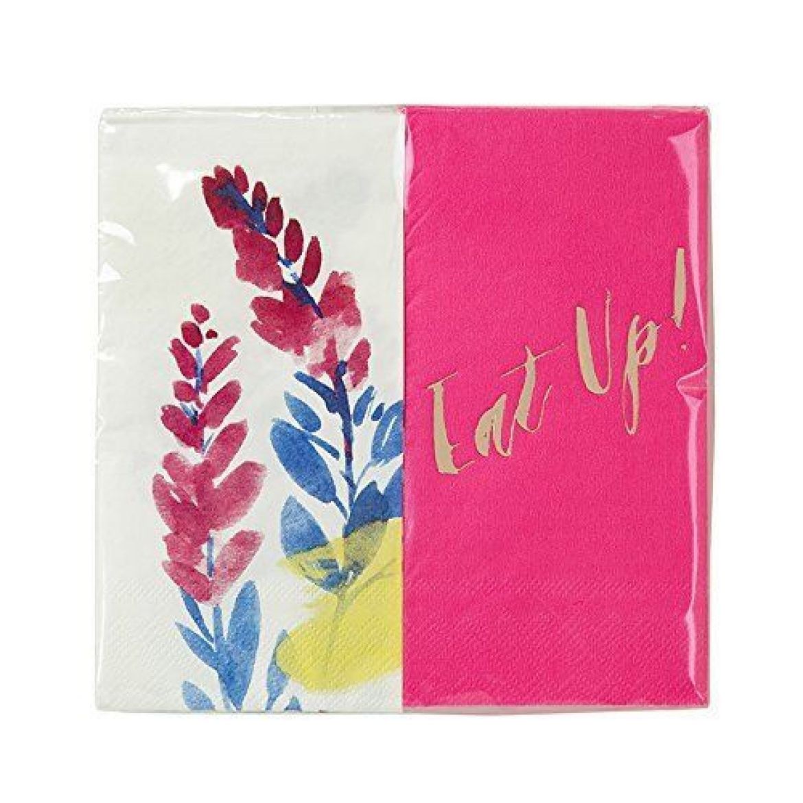 Picture of Fluorescent Floral Duo Napkins	