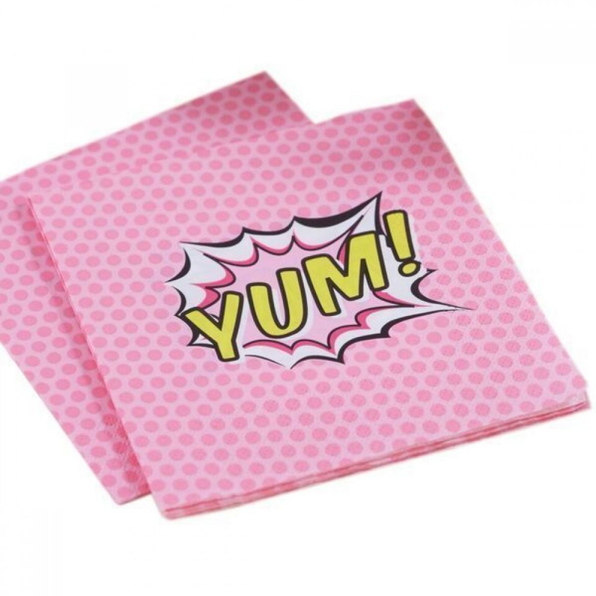 Picture of Pink Yum Napkins	