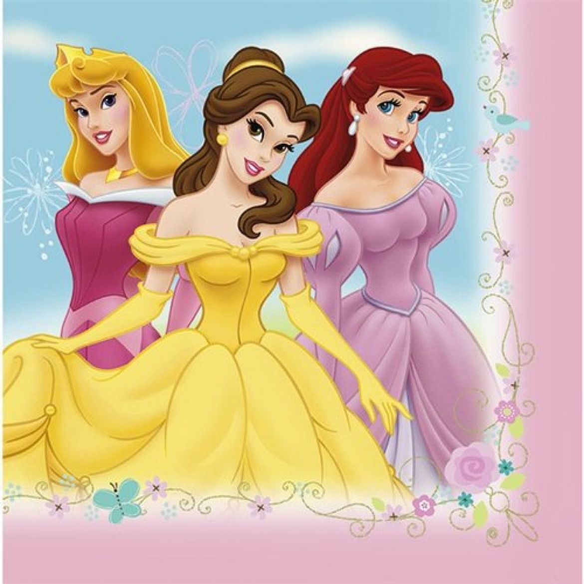 Picture of Princess Fairy Tale Lunch Napkins	