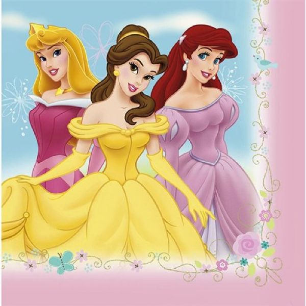 Picture of Princess Fairy Tale Lunch Napkins	