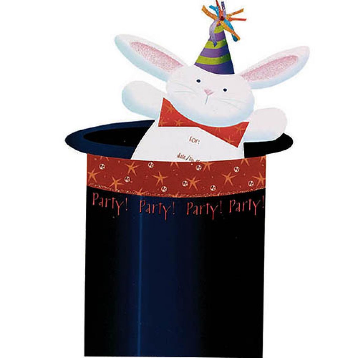 Picture of Abracadabra Jumbo Invitations	