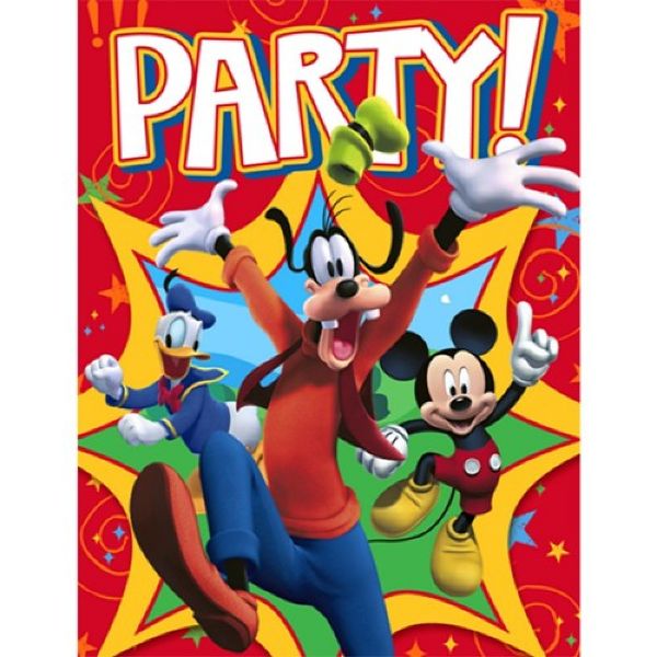 Picture of Mickey Mouse Fun & Friends Invitation	