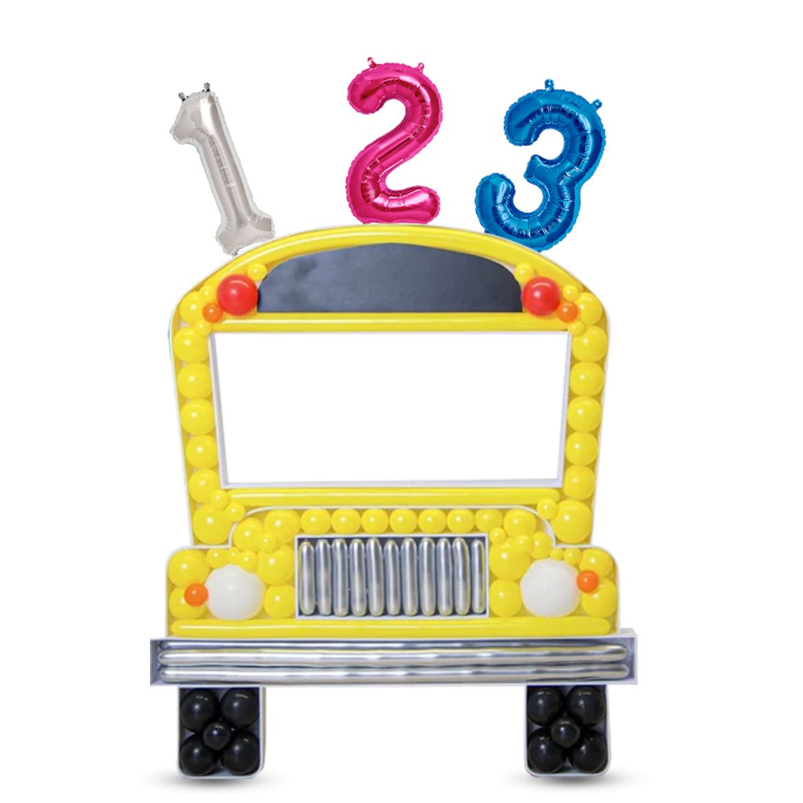 Picture of School Bus Frame Balloon