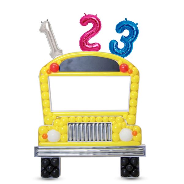 Picture of School Bus Frame Balloon