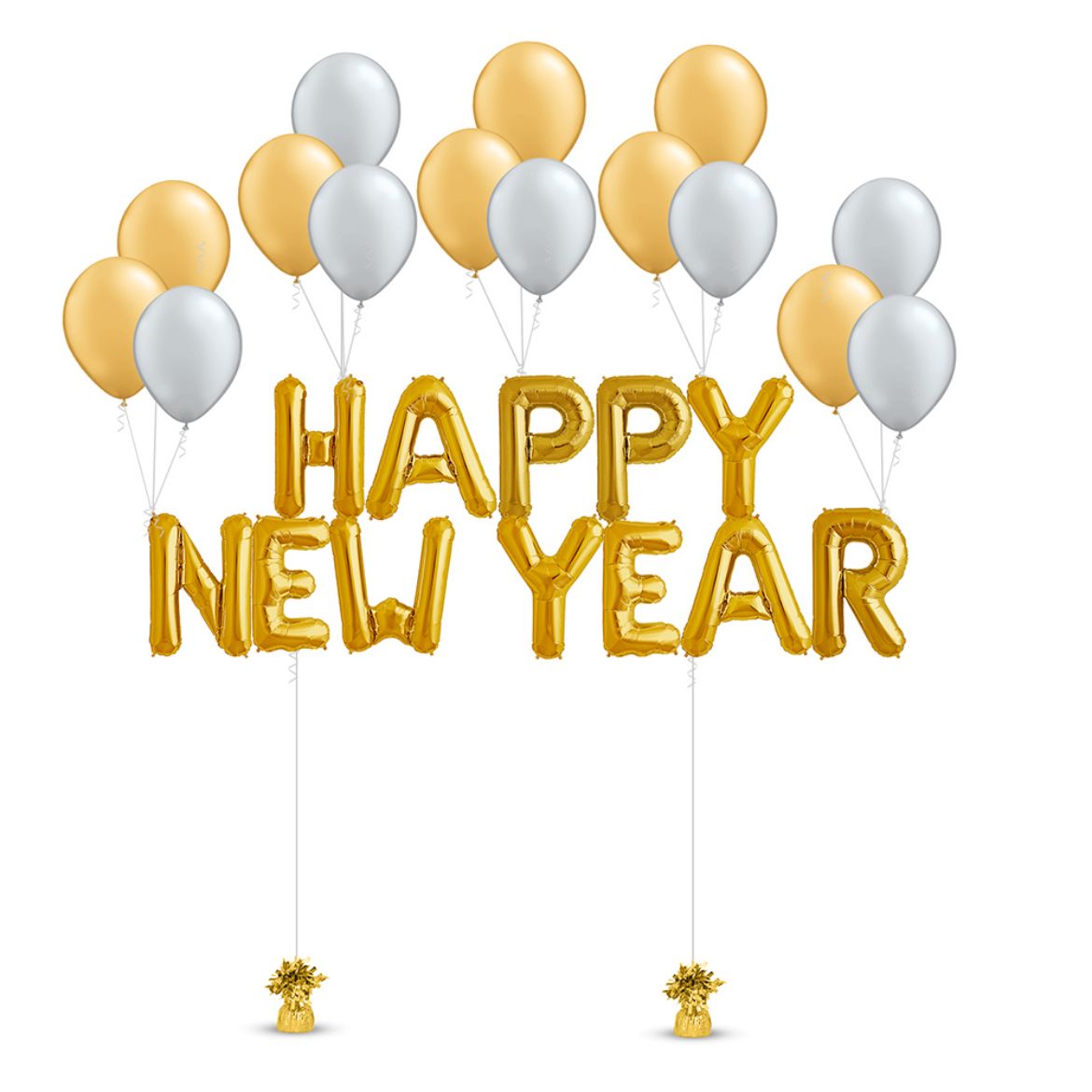 Picture of Happy New Year - Gold