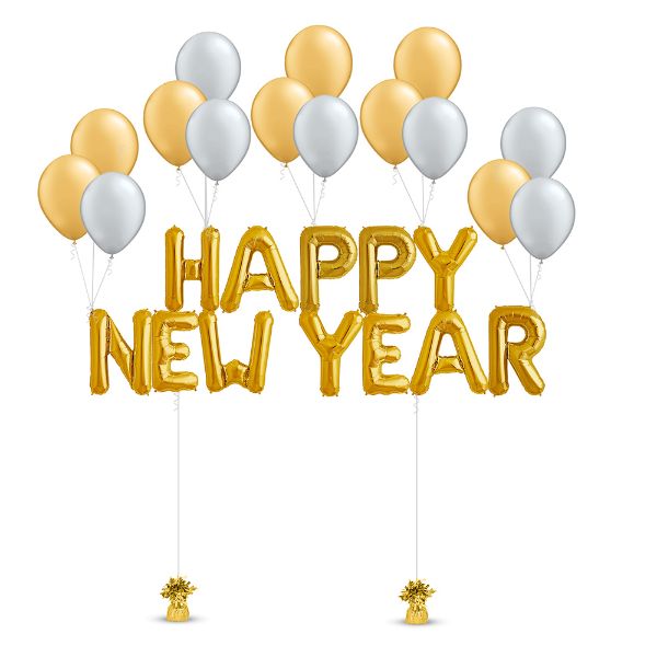 Picture of Happy New Year - Gold