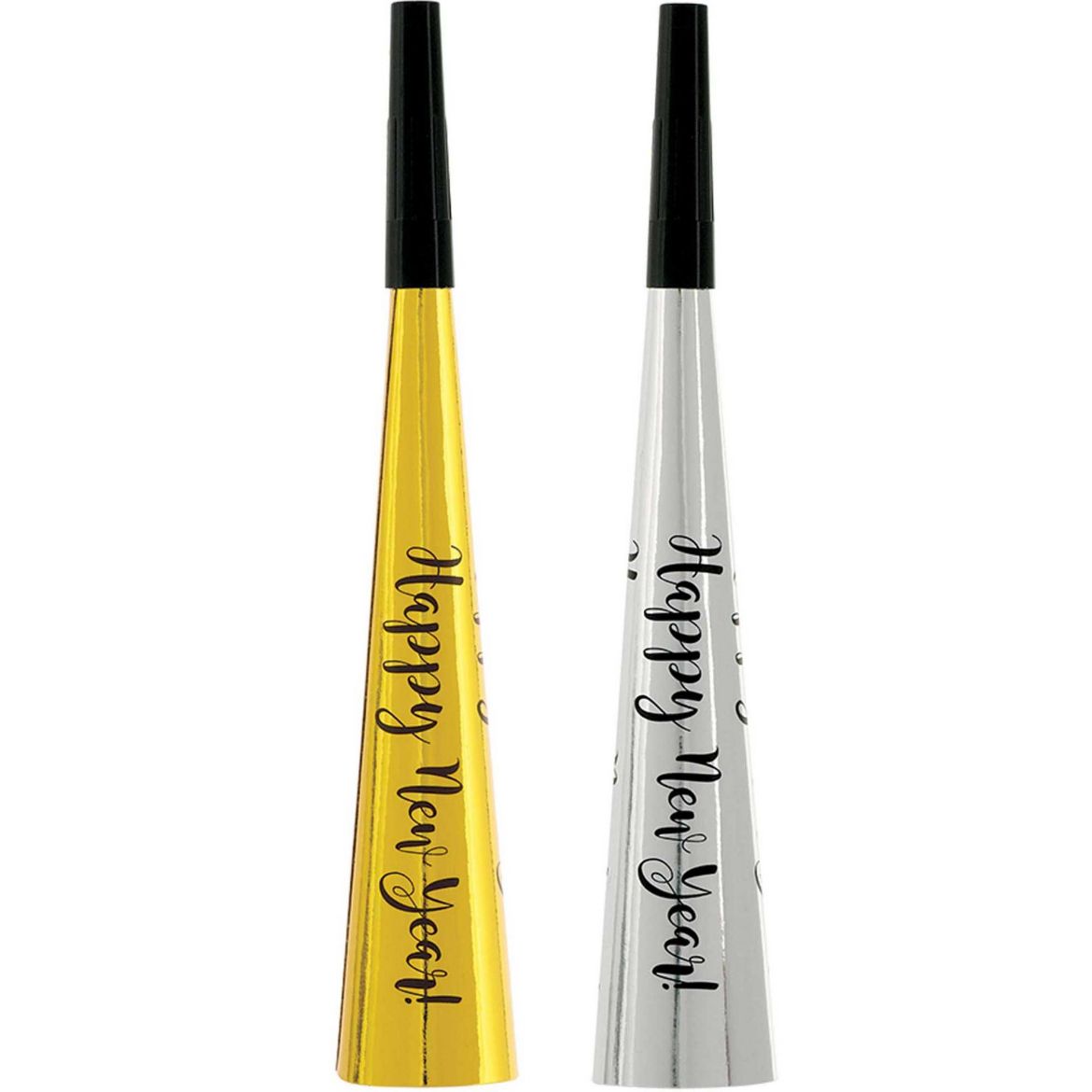 Picture of New year horn Silver/gold