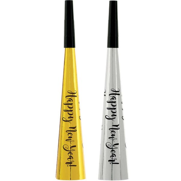 Picture of New year horn Silver/gold