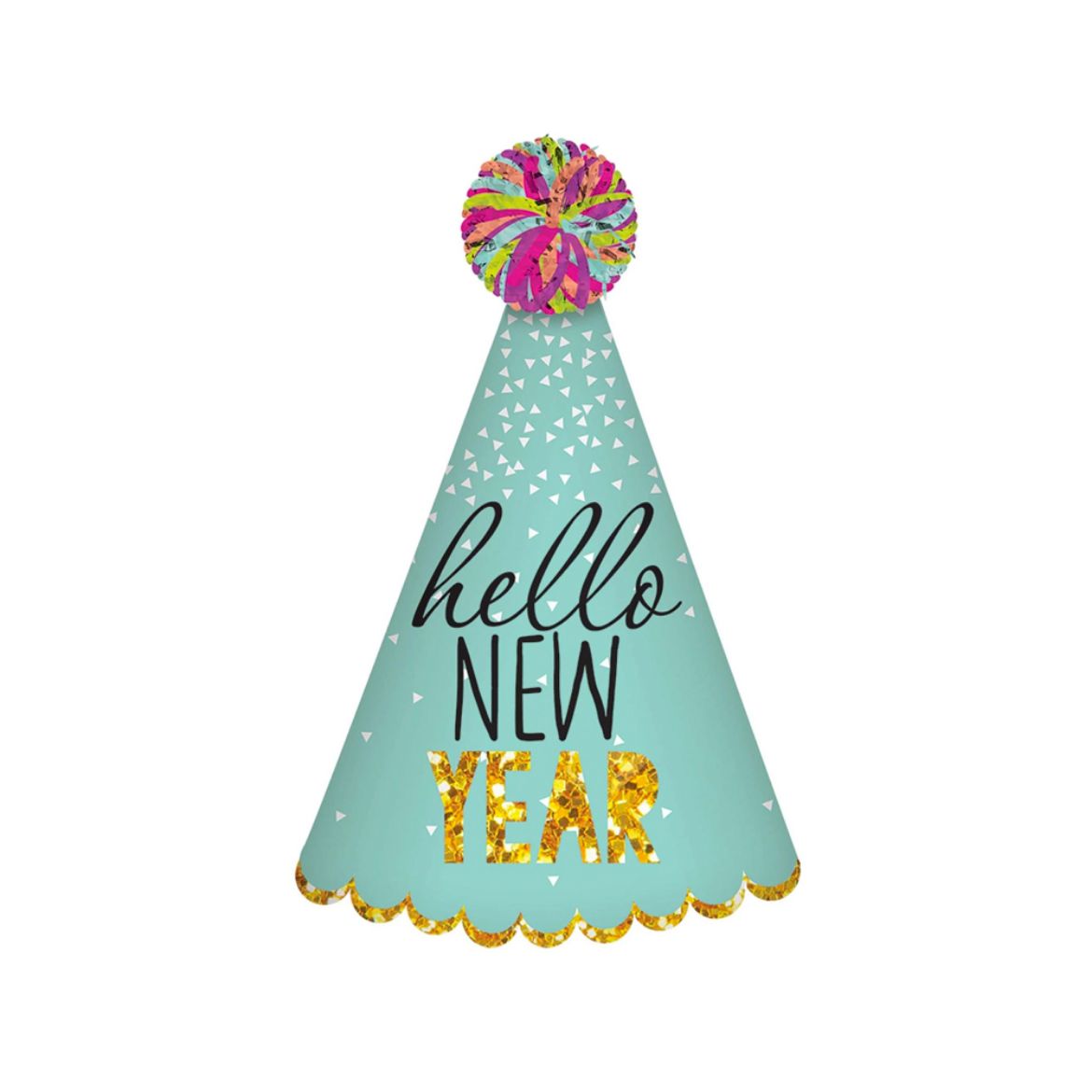 Picture of new year Glitter hat