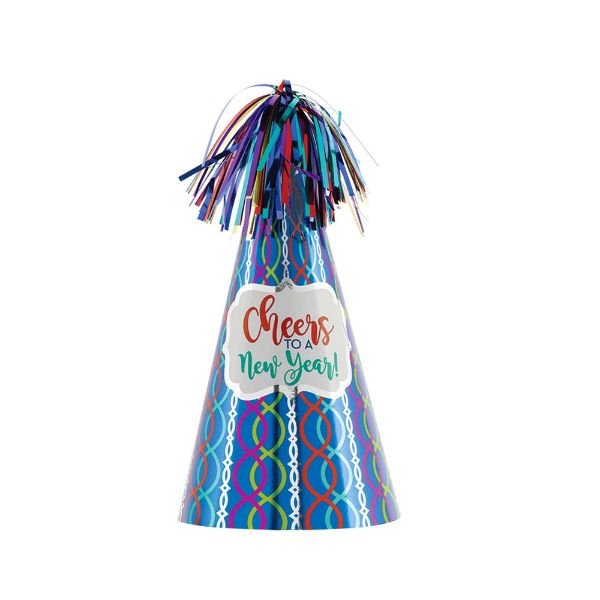 Picture of new year Jewel tone hat -