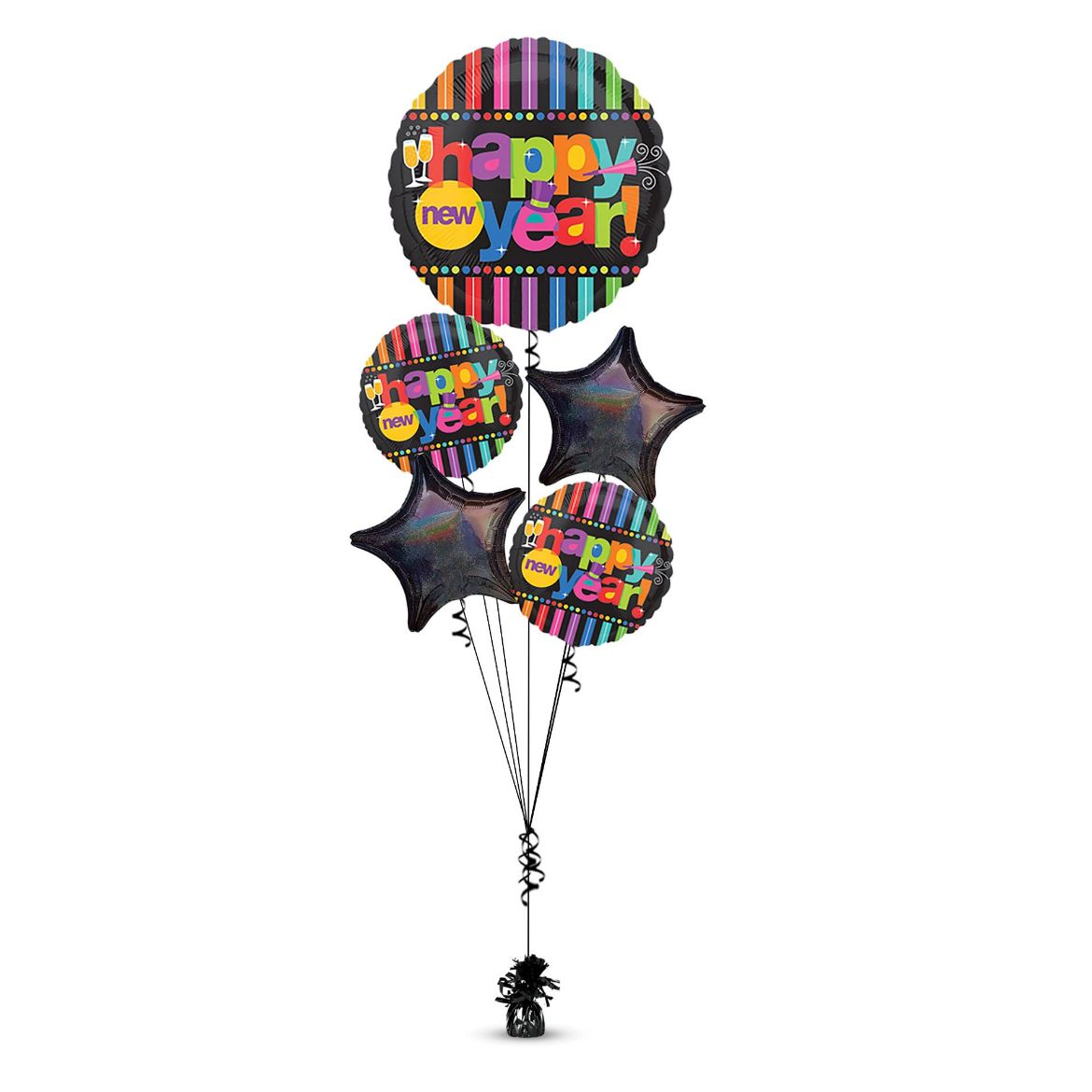 Picture of New Year's Ever Bright Bouquet