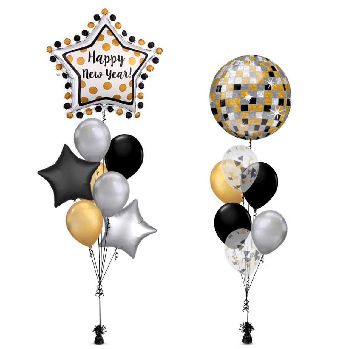 Picture of New Year Disco Star Balloon