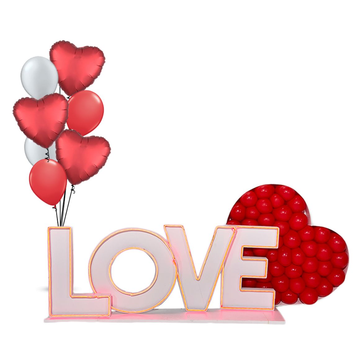 Picture of Love LED Stand