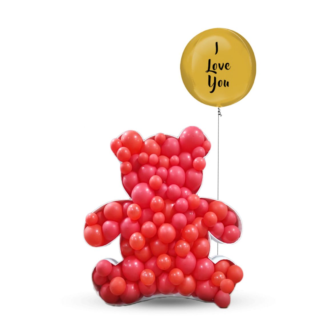 Picture of Red Bear Balloons