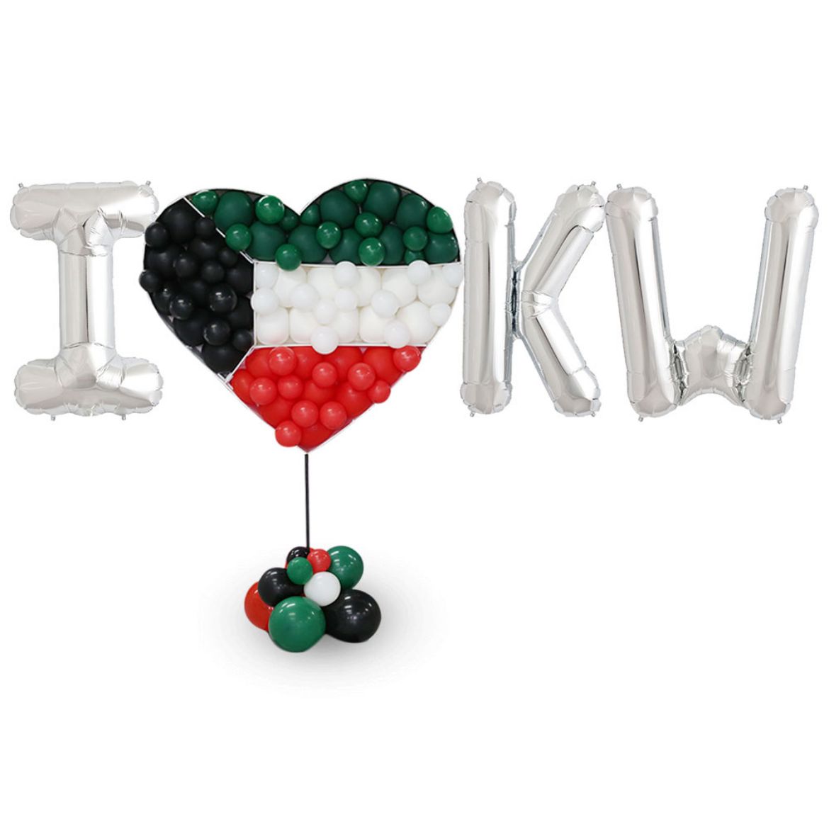 Picture of I Heart Kuwait Balloon Sculpture