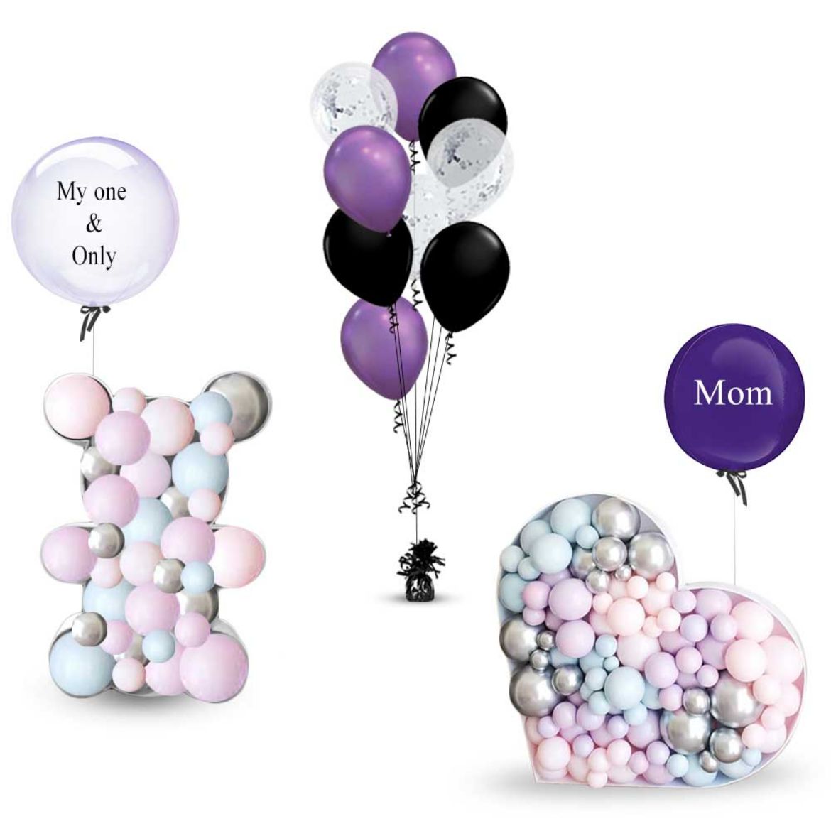 Picture of Mom Heart & Bear Frame