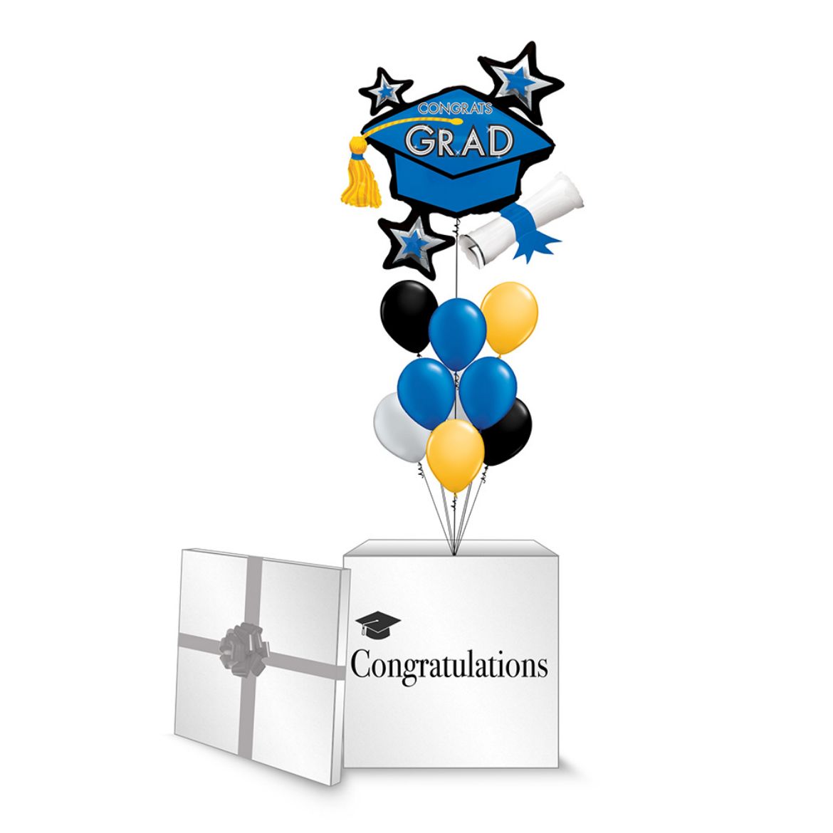 Picture of Congrats Grad Blue Box