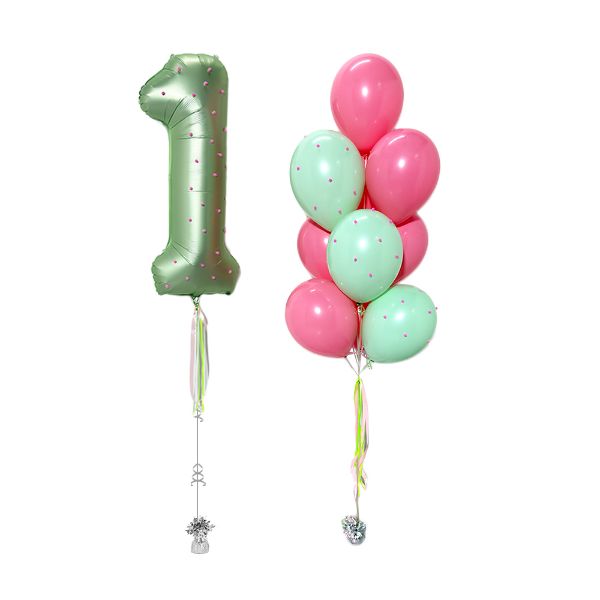 Picture of Number Balloon Bouquet 1